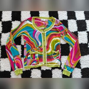 WEILL MARBLE COLOUR CARDIGAN